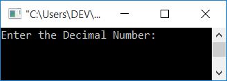 C++ program convert decimal to hexadecimal