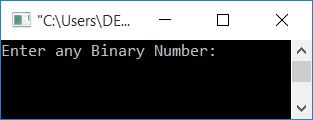 C++ program to convert binary to hexadecimal