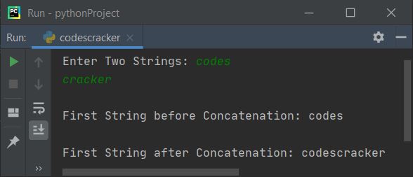 python concatenate string using list