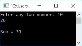 add two numbers in c using recursion
