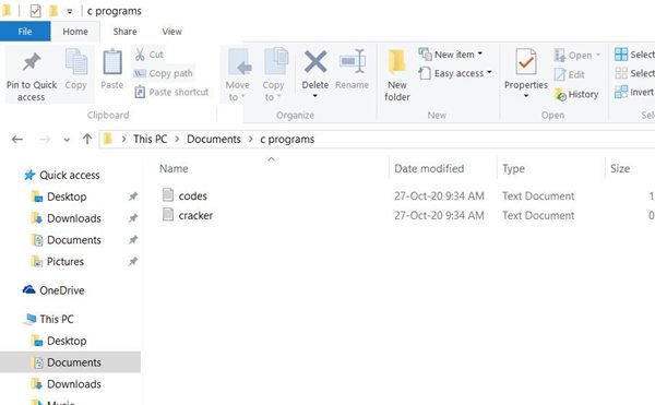 c copy file folder