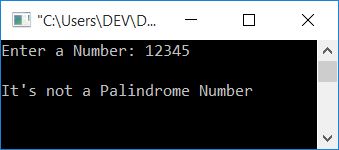c palindrome or not