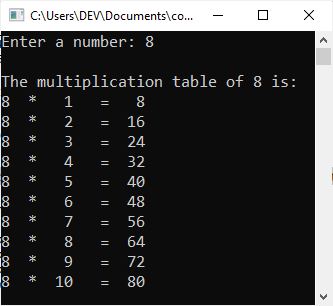 formatting output using setw in c++