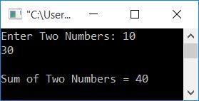 add two numbers using pointer c++