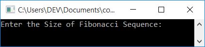C++ program print Fibonacci series