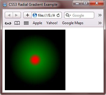 css3 radial gradient example