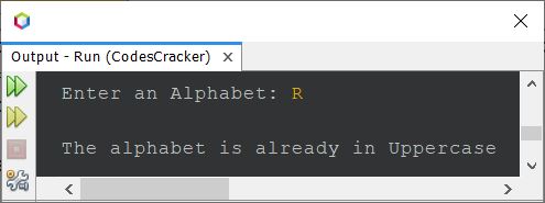 java convert lowercase character to uppercase