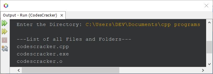 java get all files in given directory