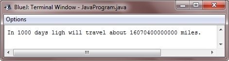 java integer types