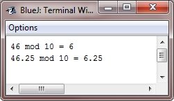 Java Arithmetic And Modulus Operator