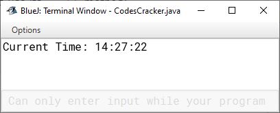 java print current time example