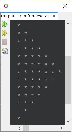java print different star pattern