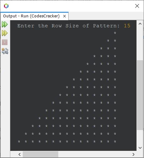 print star pattern in java