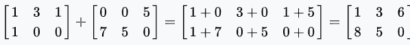 matrix addition 1-3