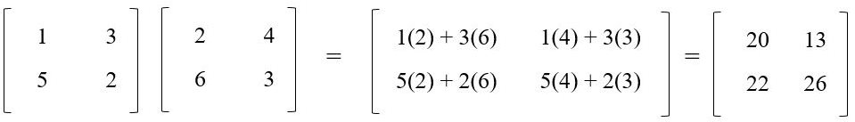 matrix multiplication example 4 3