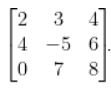 matrix subtraction 1 2