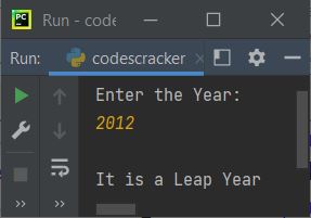 check leap year or not python