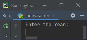 Python Program To Check Leap Year