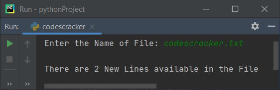 count lines in text file python