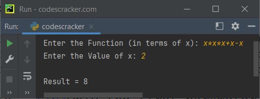 python eval function example