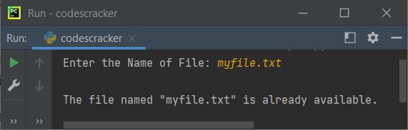 python file handling create file if not exist