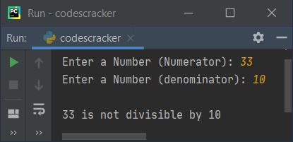 python find numbers divisible by another number