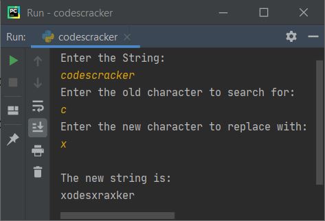 replace character in string python