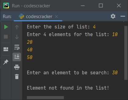 search all occurrence of element python